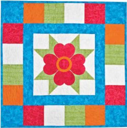 Log Cabin Table Topper | AllPeopleQuilt.com