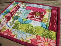 Flag Quilted Mug Rug Pattern | AllFreeSewing.com