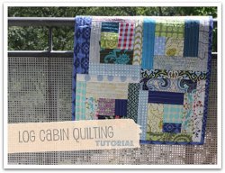 Quilt As You Go Log Cabin Quilt