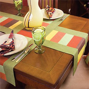 How do you make a table runner?