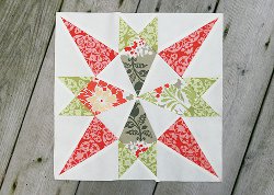 Star of Mystery Quilt Block