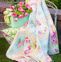 patchwork picnic blanket