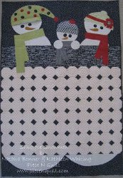 Snuggle Snowman Quilt