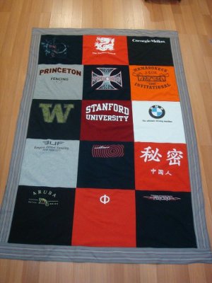 How to Make a t-shirt memory quilt for beginners &#171; Quilting