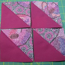 A Quick Method for Making Half Square Triangles