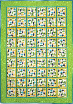 Boxed In Print Throw