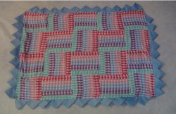 Miniature Rail Fence Quilt Pattern