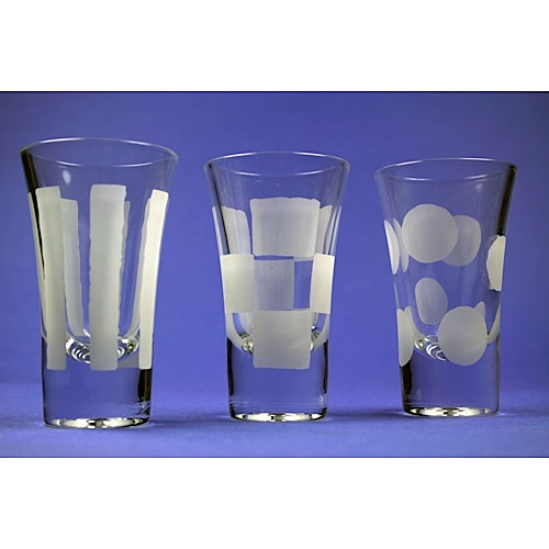 Decorated Shot Glass