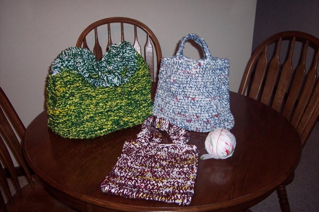 have used plarn for several projects such as tote bags shopping bags ...