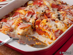 5-Ingredient Pizza Bake