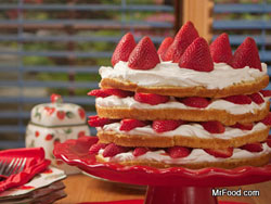 All-American Strawberry Layer Cake