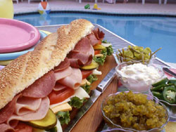 Antipasto Gondola Sandwiches