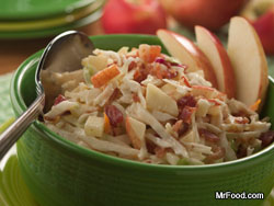 Apple Bacon Coleslaw 
