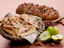  Apple Cider Cranberry Bread 