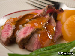 Apricot Glazed Steak 