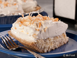 Automat-Style Coconut Cream Pie