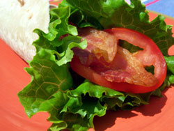 Back-to-School Wraps: BLT Wrap 