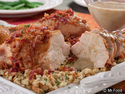 Bacon Basted Turkey