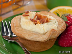  Bacon Biscuit Cups
