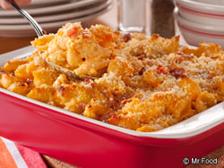 Bacon Buffalo Mac and Cheese