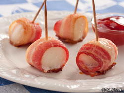 Bacon Wrapped Scallops