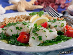 Baked Fish Scampi