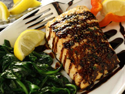 Balsamic Glazed Salmon 