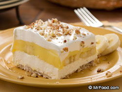 Bananas 'n' Cream Squares 