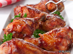 Barbecued Drumsticks