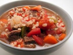 Homestyle Beef Barley Soup