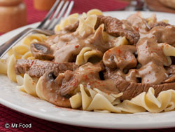 Beef Stroganoff