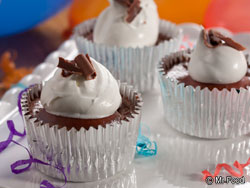 Bite Sized Chocolate Cheesecake