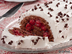 Black Forest Cake Roll