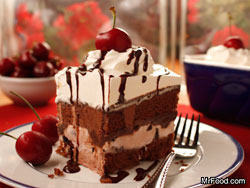ice cream quart containers
 on Let's see...chocolate cake, ice cream, hot fudge, whipped topping, and ...