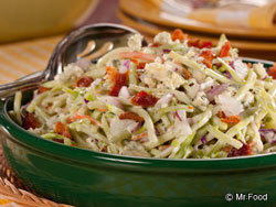 Blue Cheese Bacon Slaw