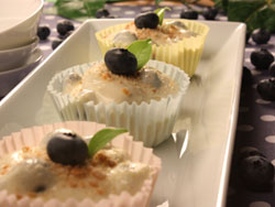 Blueberry Cheesecake Minis