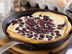 Blueberry Dutch Pancake 
