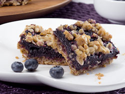 Blueberry Oatmeal Squares