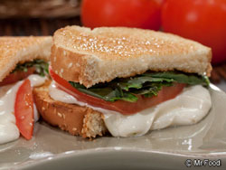 Caprese-Style Grilled Cheese