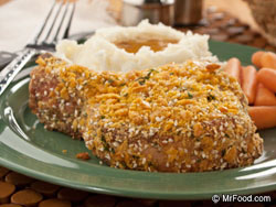 Cheesy Baked Pork Chops