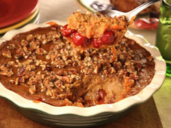 Cherry-Yam Bake