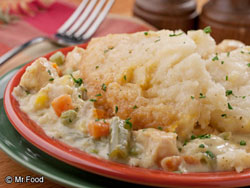 Chicken Cobbler Pie 