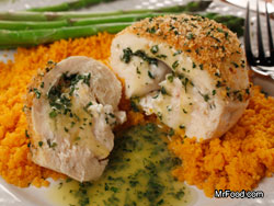 Chicken Kiev Rollups