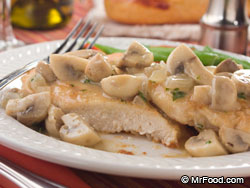 Herbed Chicken and Mushrooms 