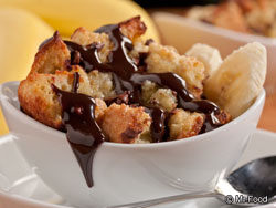 Chocolate Banana Baked French Toast