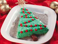 Christmas Tree Brownie