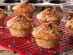 Cinnamon Pecan Muffins