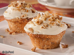 Cinnamon Walnut Cupcakes