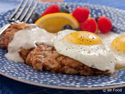 Country-Fried Steak & Eggs