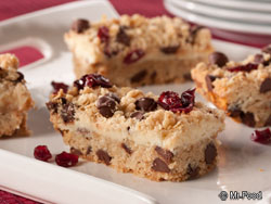 Cranberry Chocolate Chip Bars